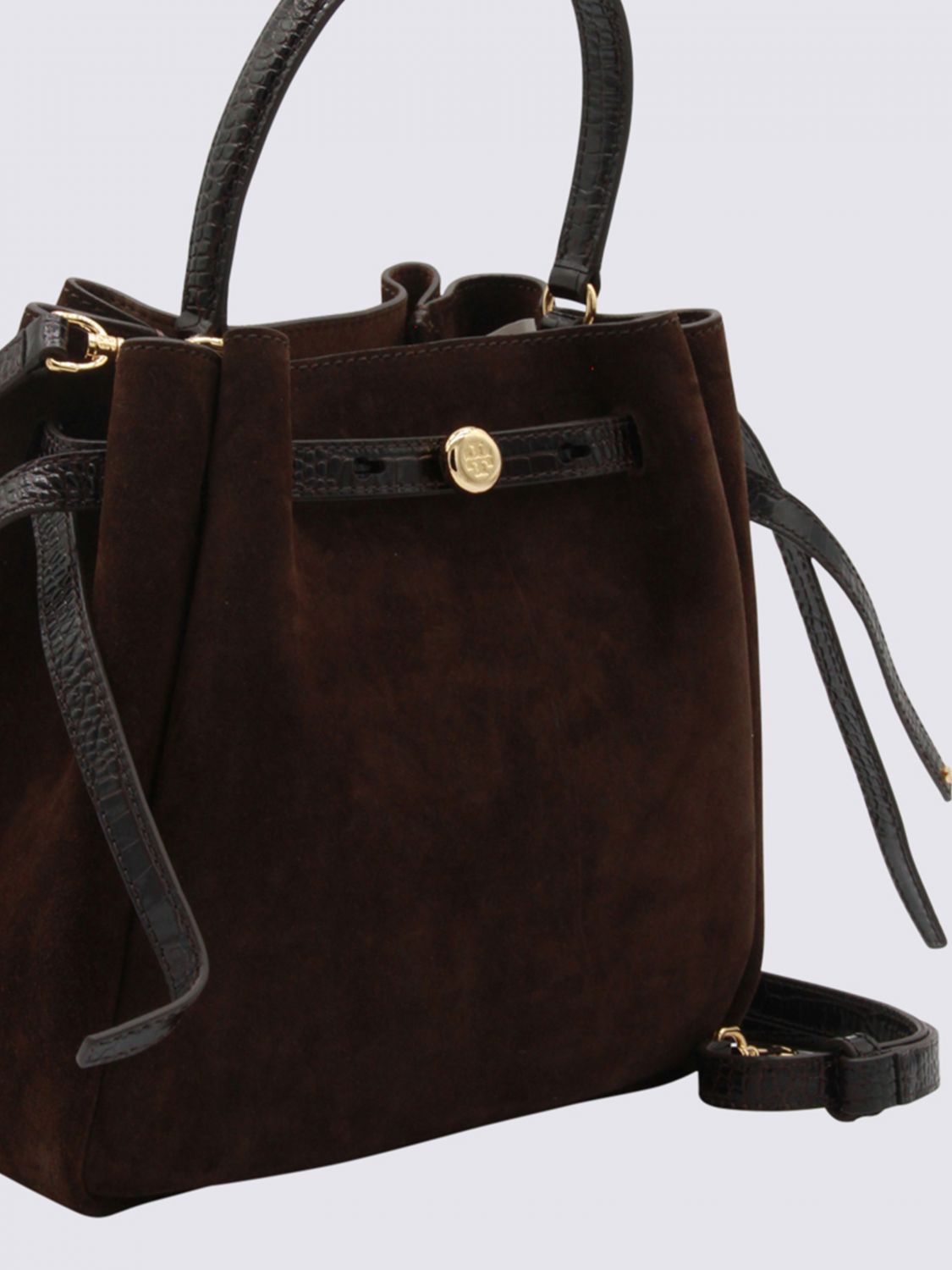 Tory Burch Handbag Woman Cocoa