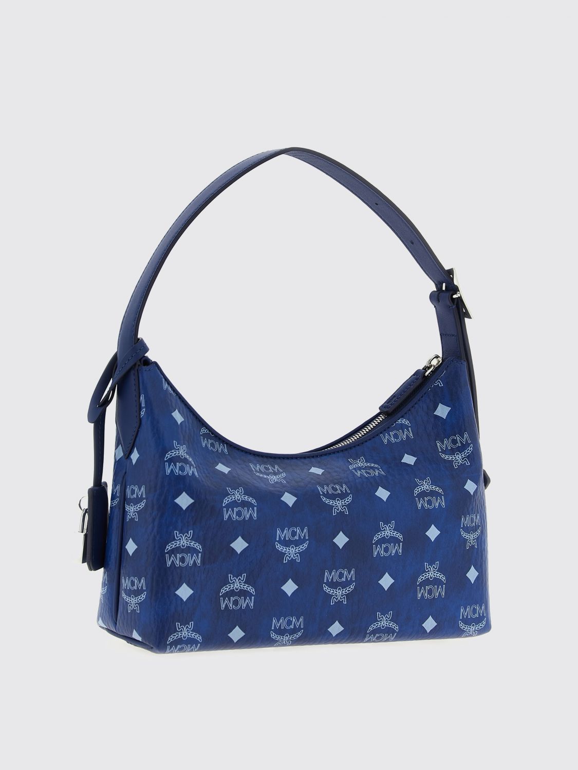 Mcm Shoulder Bag Woman Blue