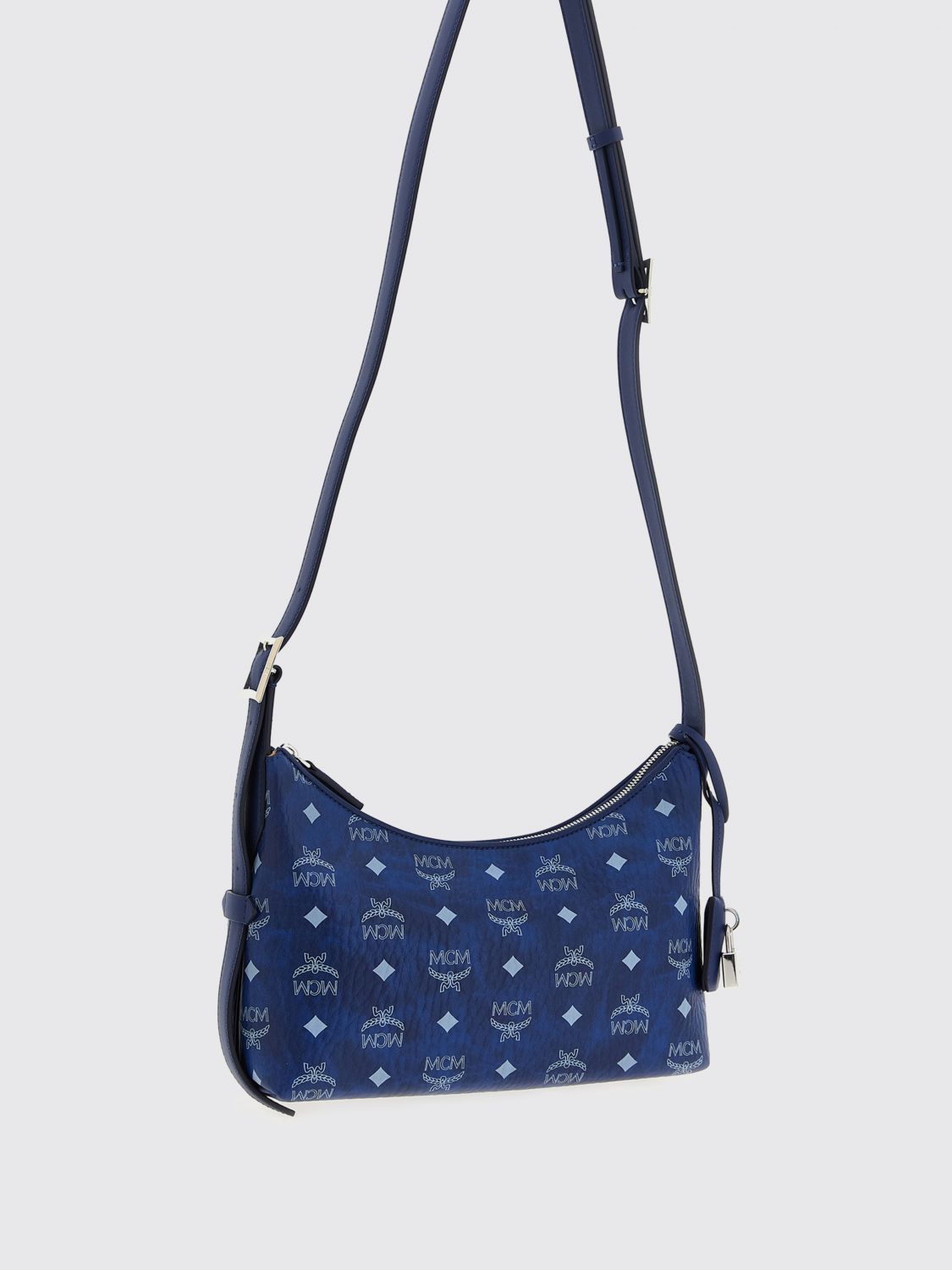 Mcm Shoulder Bag Woman Blue