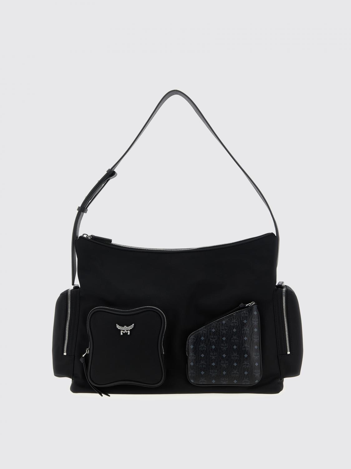 Mcm Shoulder Bag Woman Black