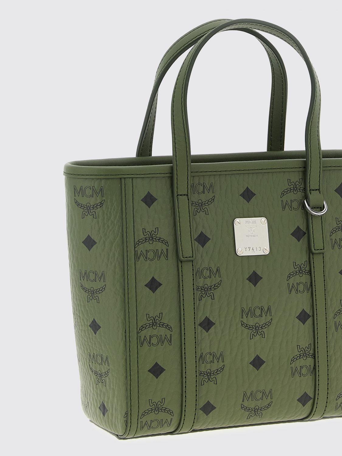 Mcm Shoulder Bag Woman Green