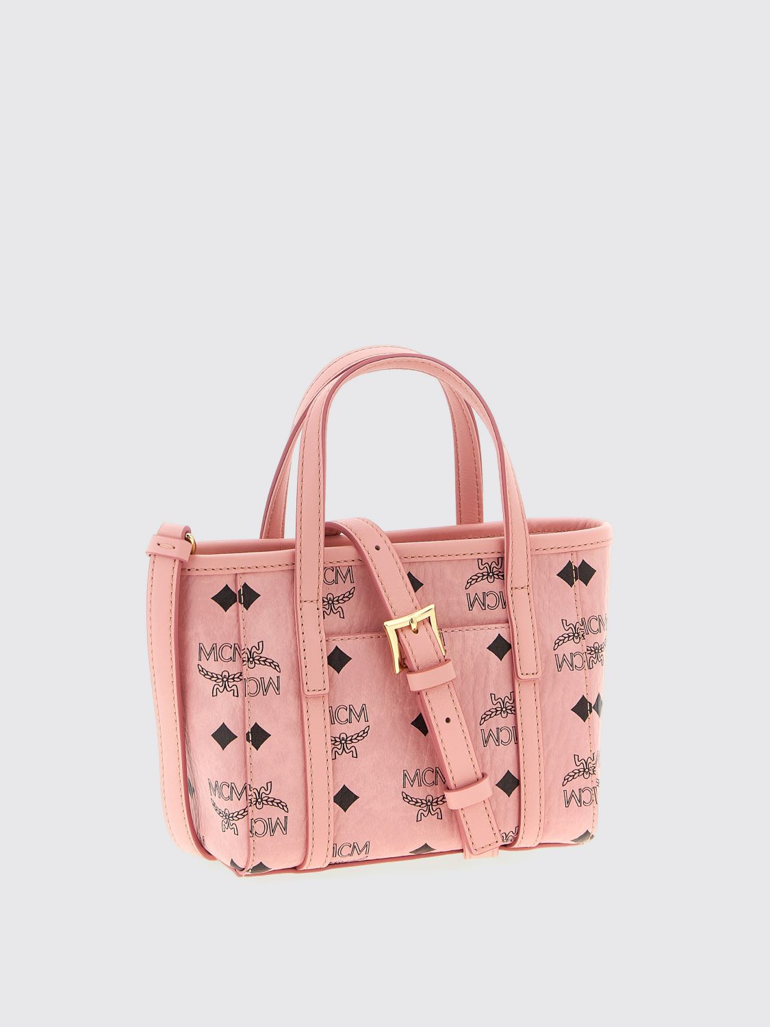 Mcm Shoulder Bag Woman Pink