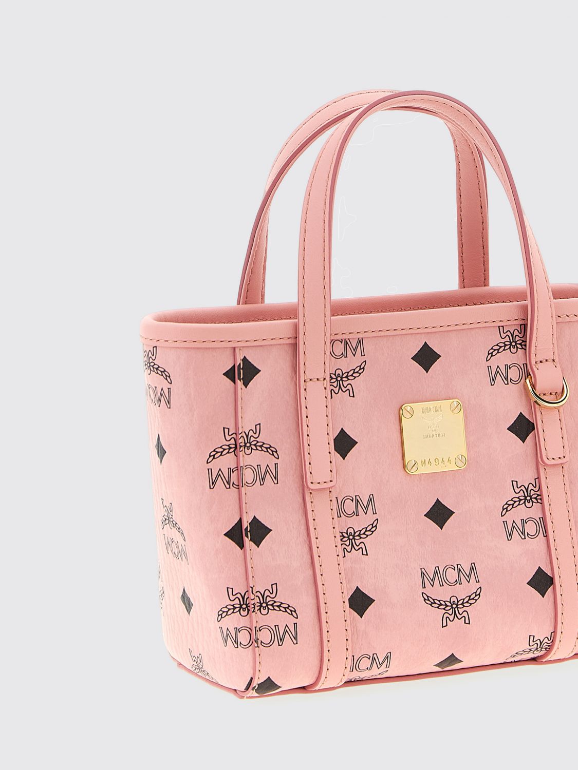 Mcm Shoulder Bag Woman Pink