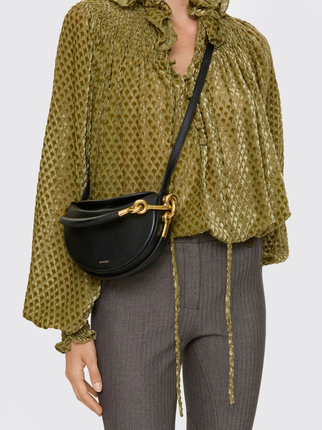 Burberry Shoulder Bag Woman Black