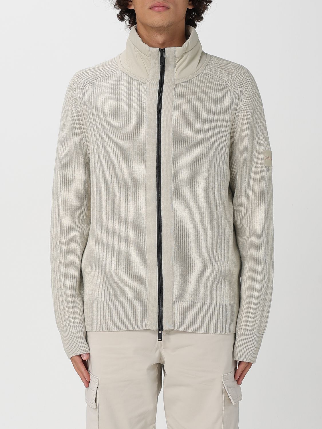 Boss Sweater Men Beige