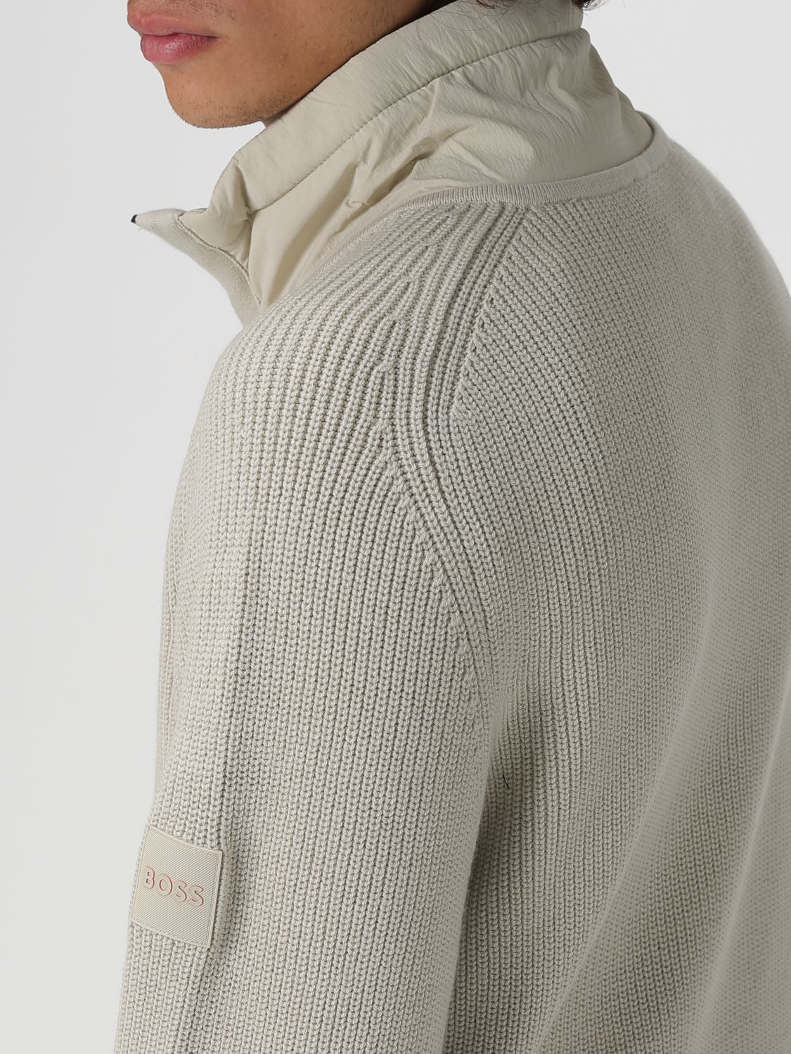 Boss Sweater Men Beige