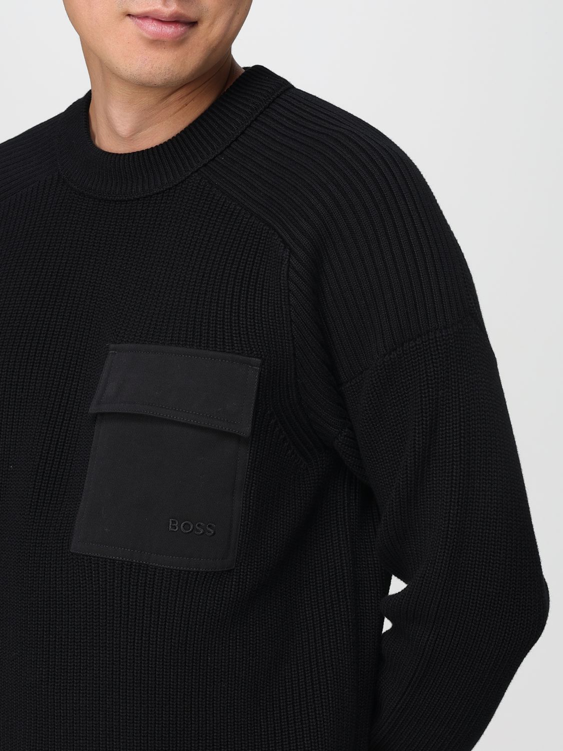 Boss Sweater Men Black