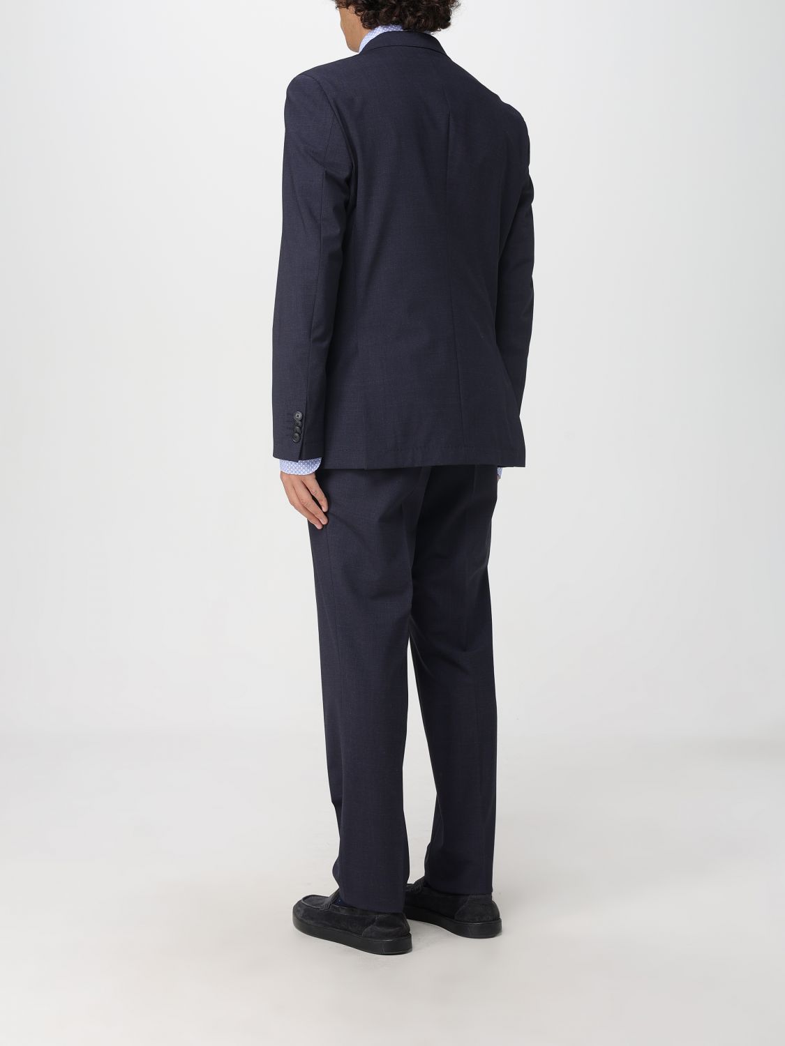 Boss Suit Men Blue
