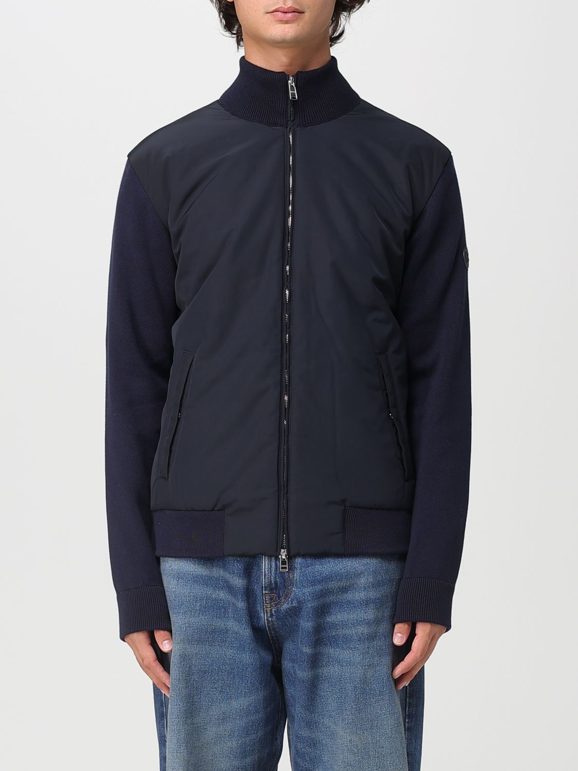 Boss Jacket Men Blue