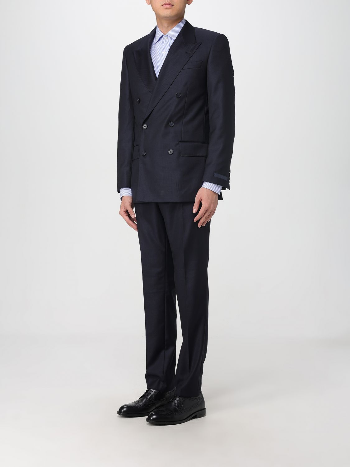 Boss Suit Men Blue
