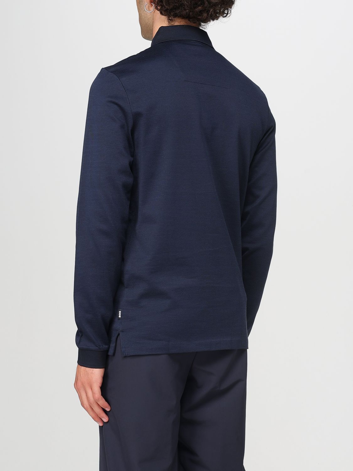 Boss Polo Shirt Men Black