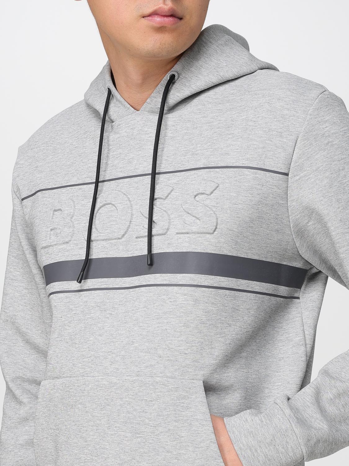 Boss Sweatshirt Men Grey