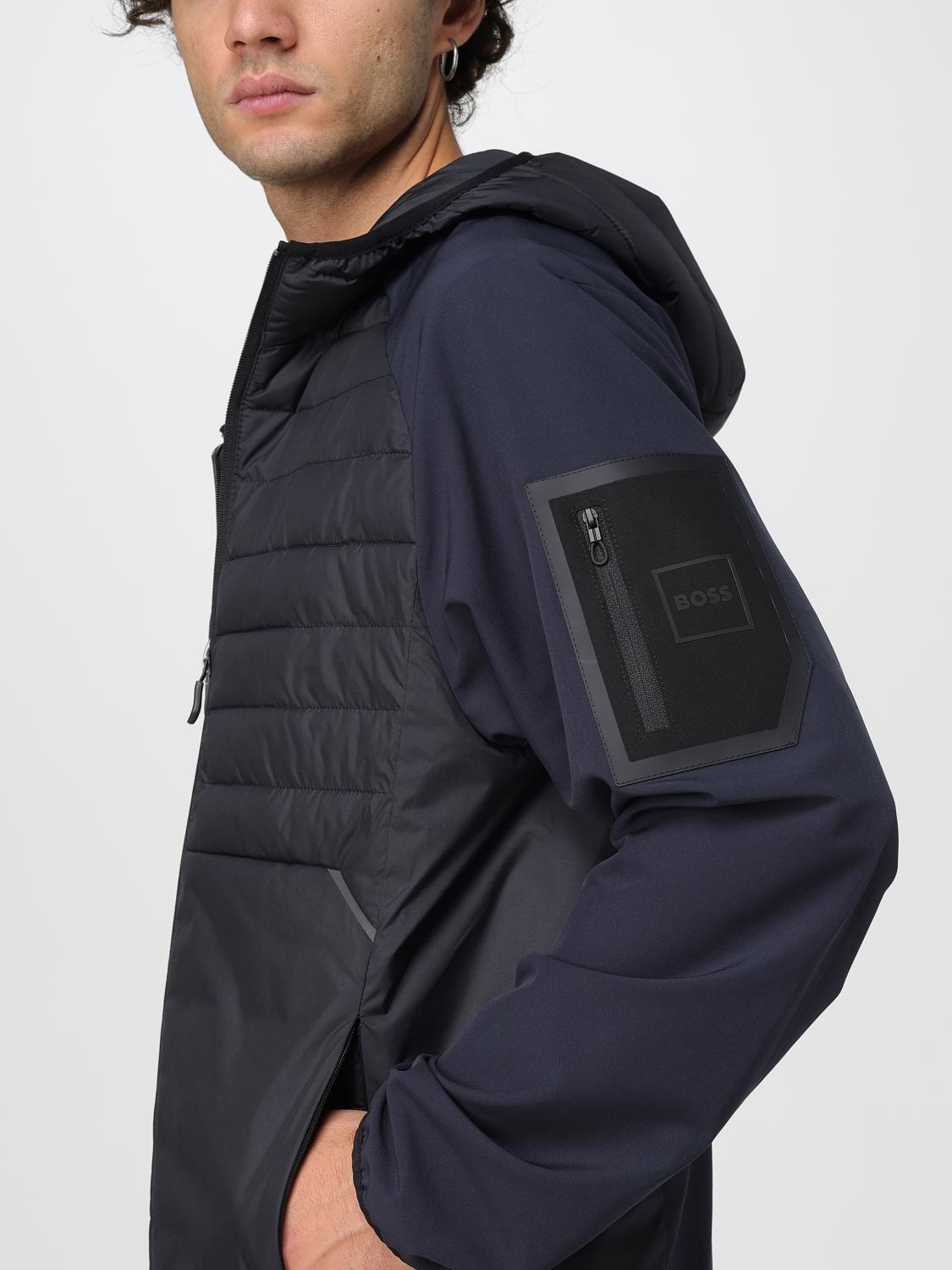 Boss Jacket Men Blue