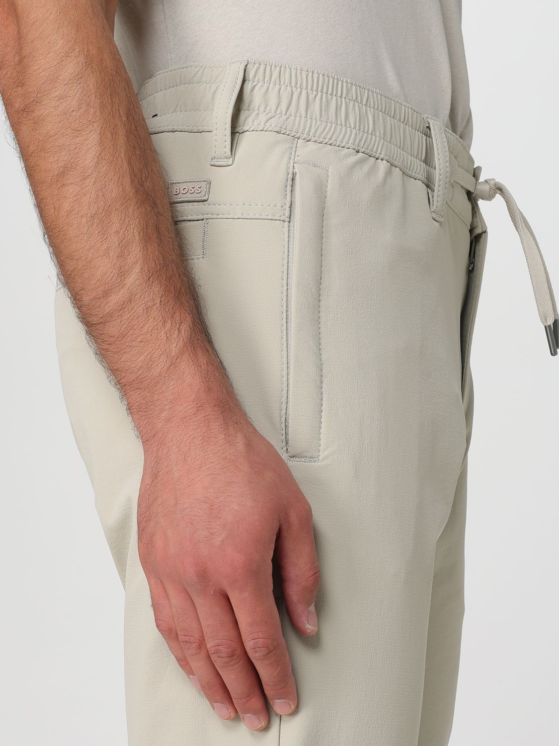 Boss Pants Men Beige