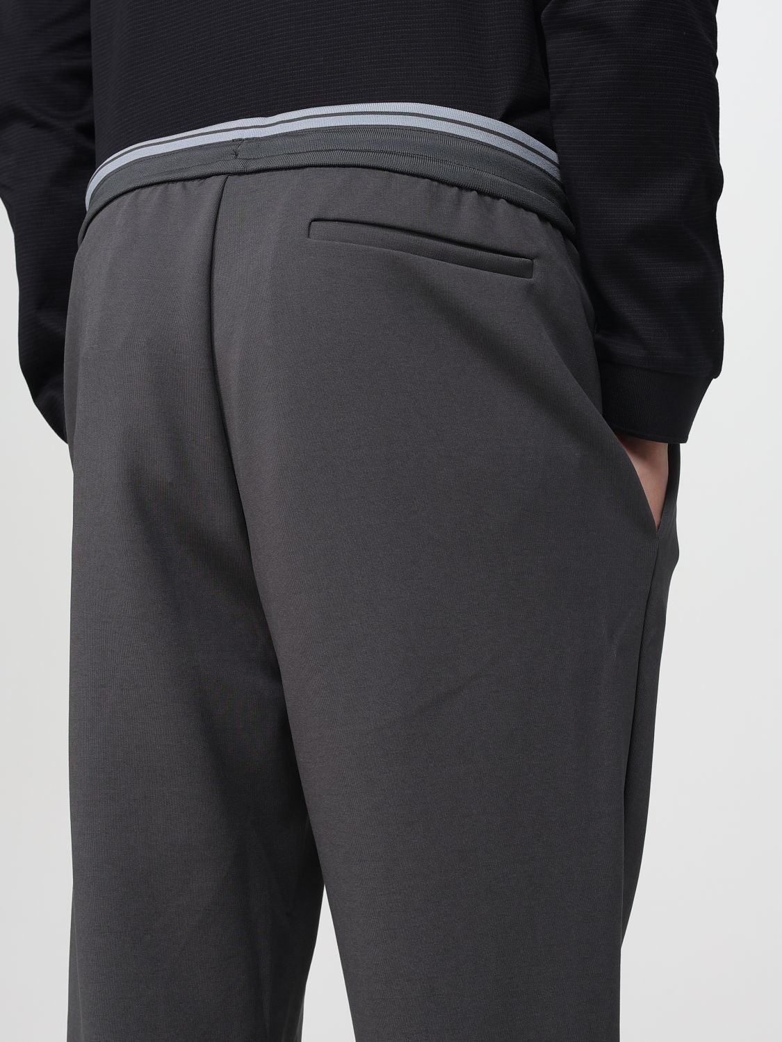 Boss Pants Men Grey