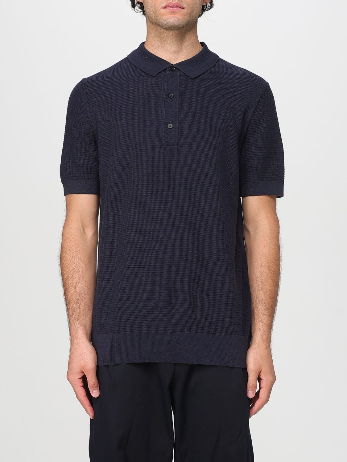 Boss Polo Shirt Men Blue