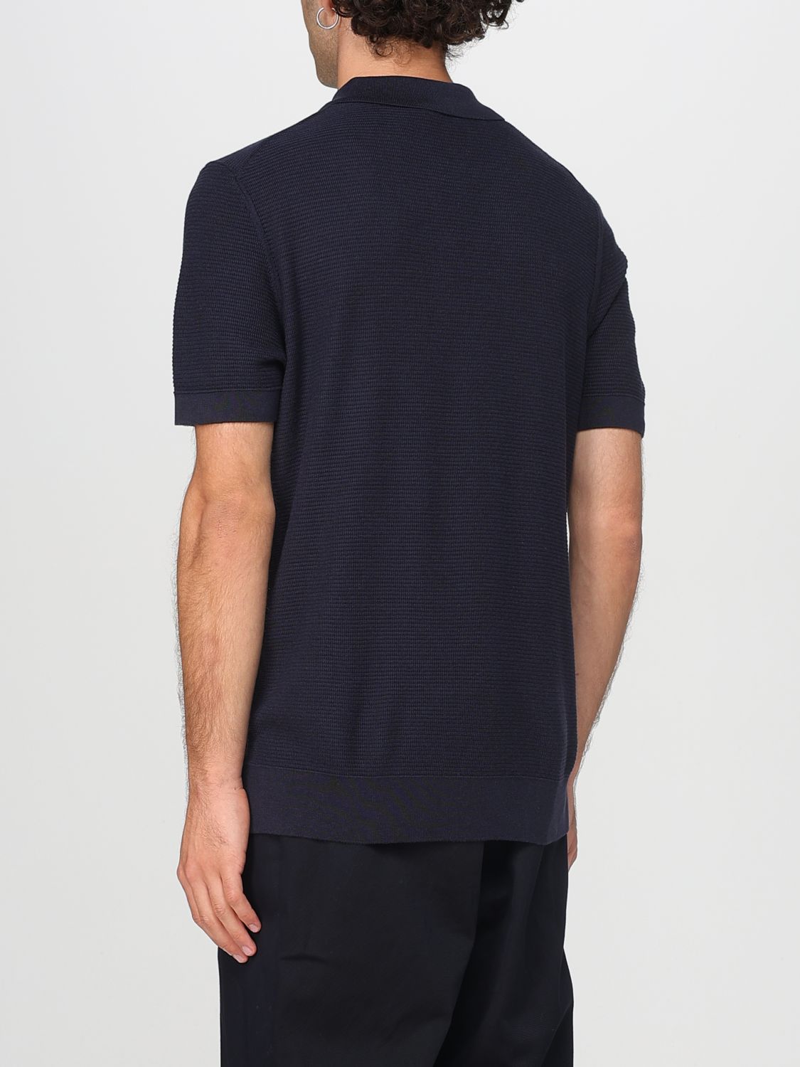 Boss Polo Shirt Men Blue