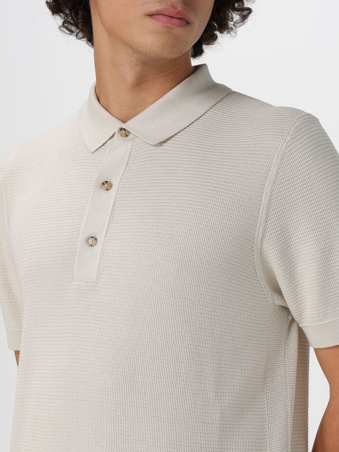 Boss Polo Shirt Men Blue