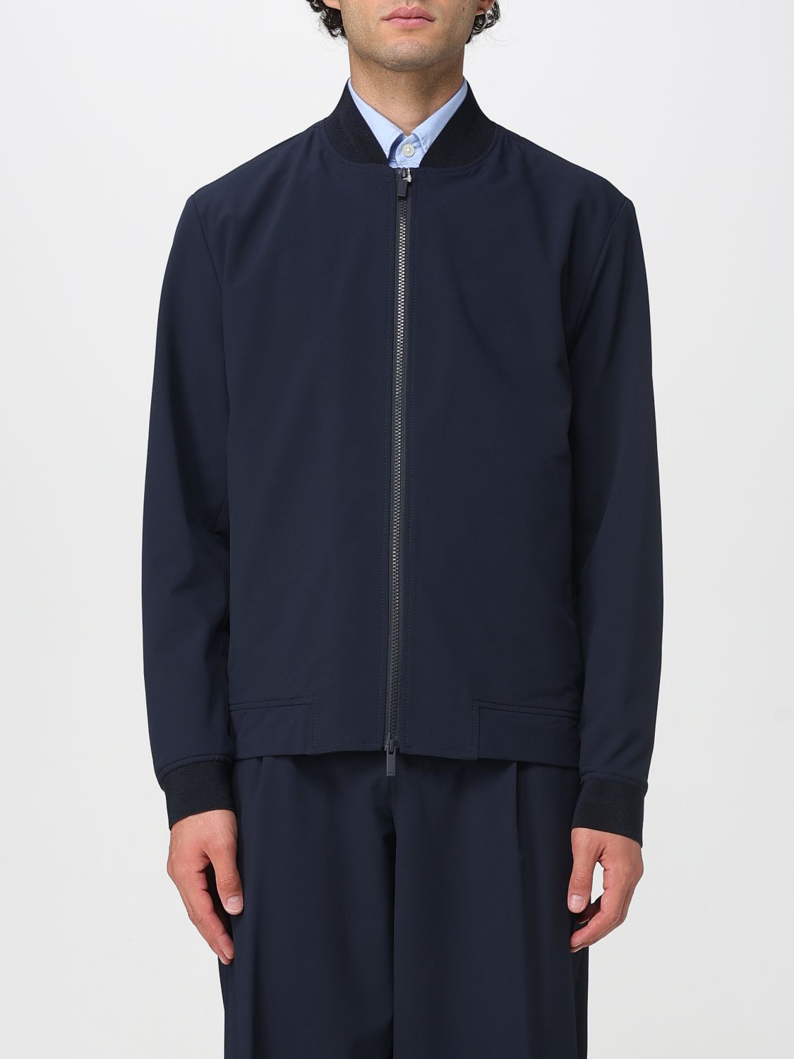 Boss Jacket Men Blue