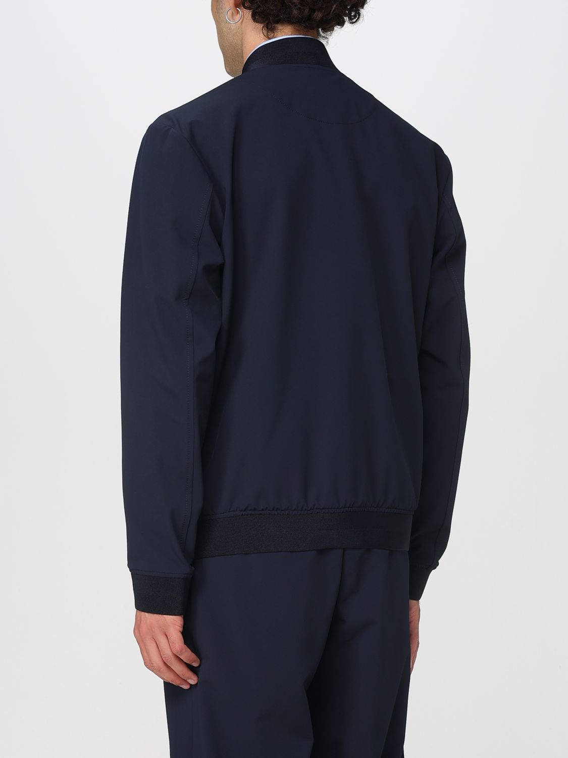 Boss Jacket Men Blue