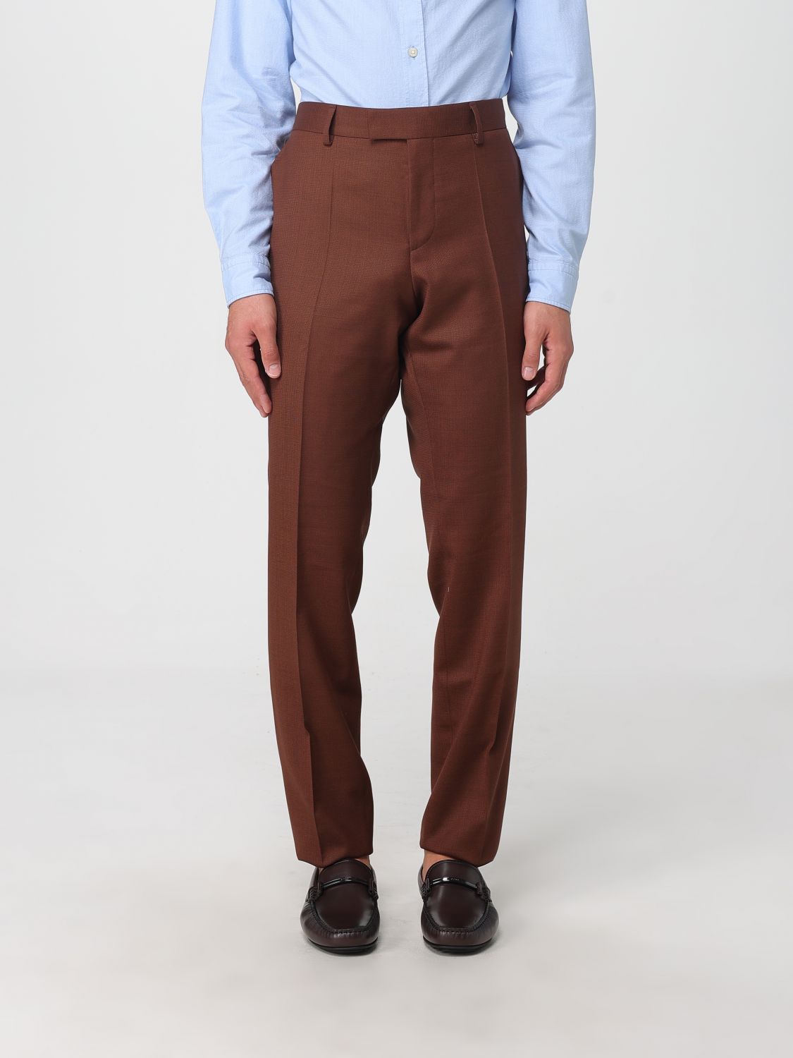 Boss Suit Men Brown