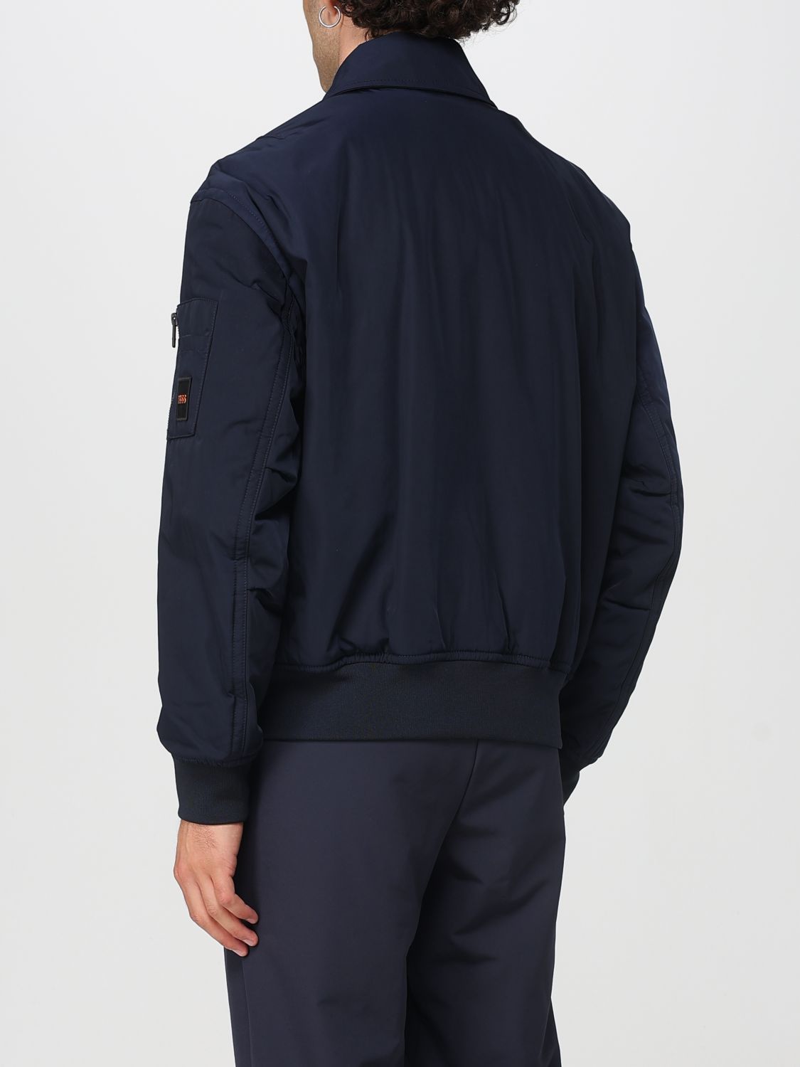 Boss Jacket Men Blue