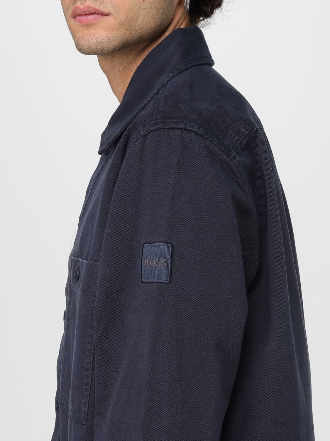 Boss Shirt Men Blue