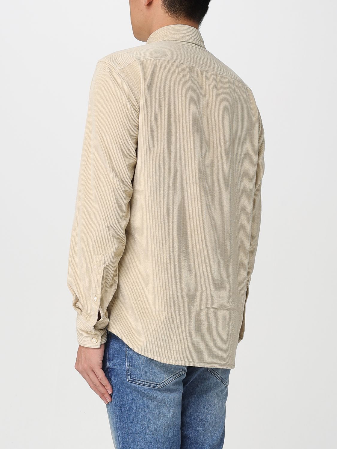 Boss Shirt Men Beige
