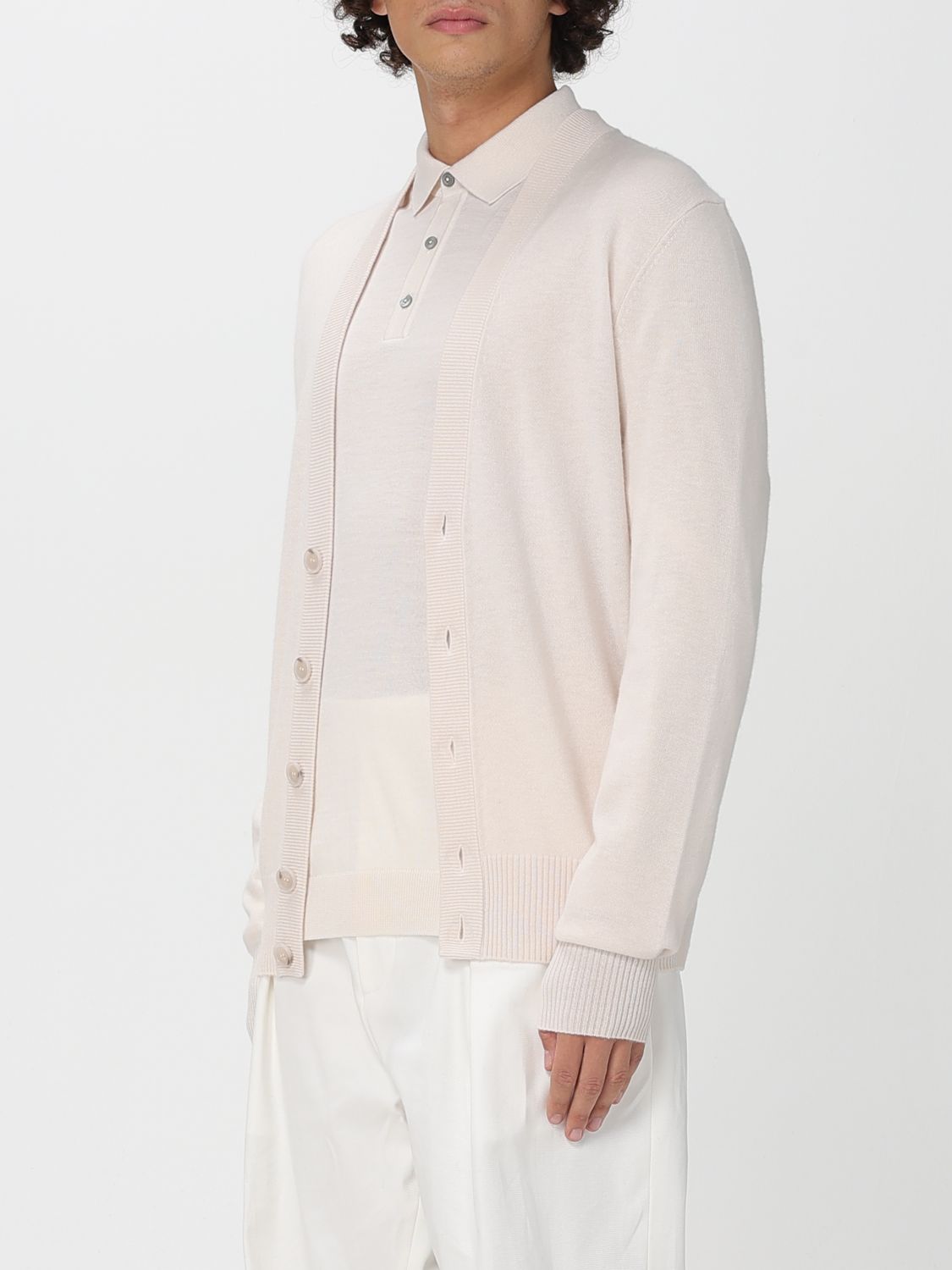 Boss Cardigan Men Beige