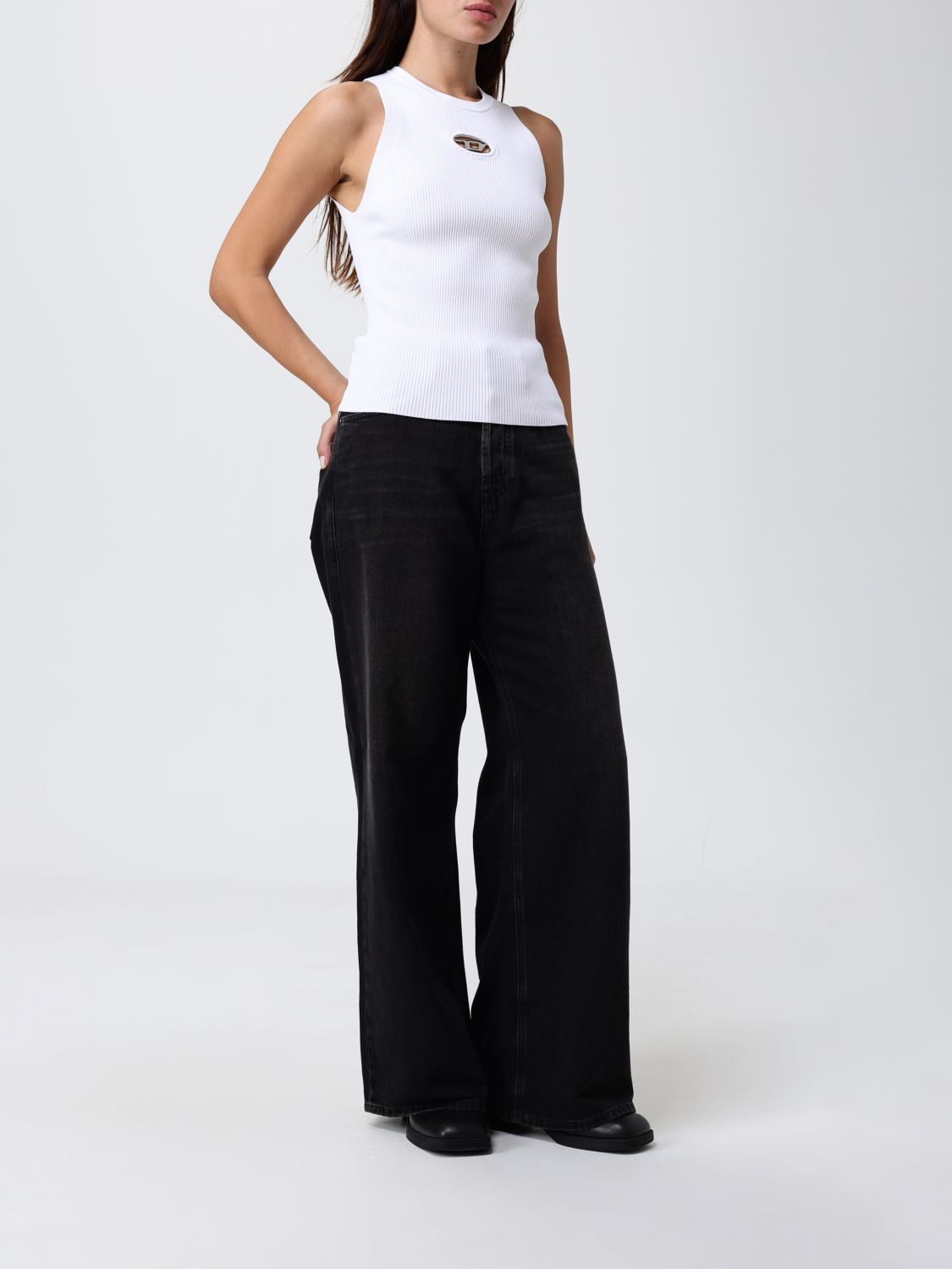 Diesel Jeans Woman Black