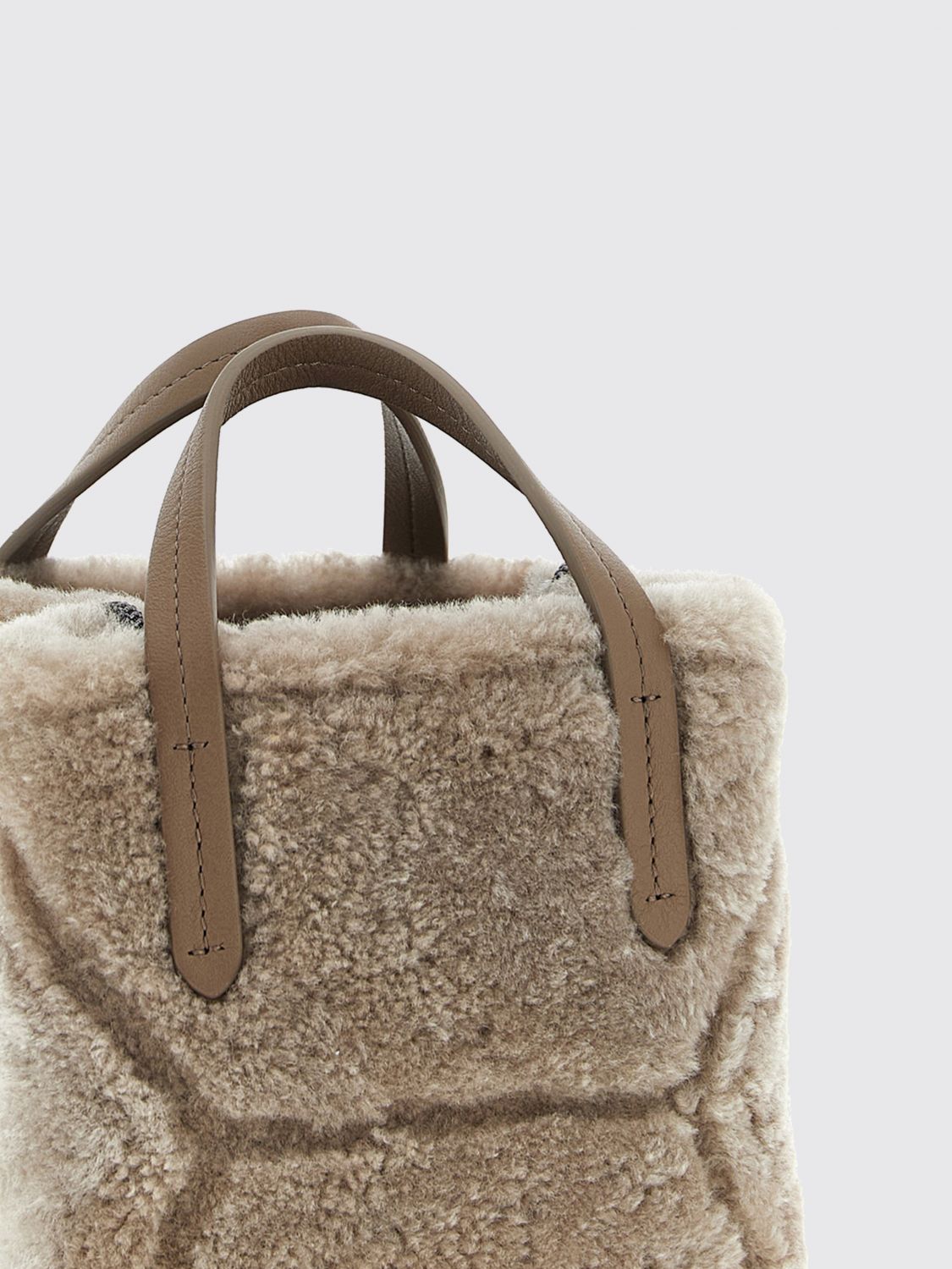 Brunello Cucinelli Shoulder Bag Woman Grey
