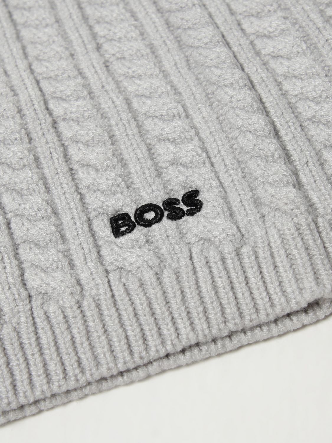 Boss Scarf Kids Grey