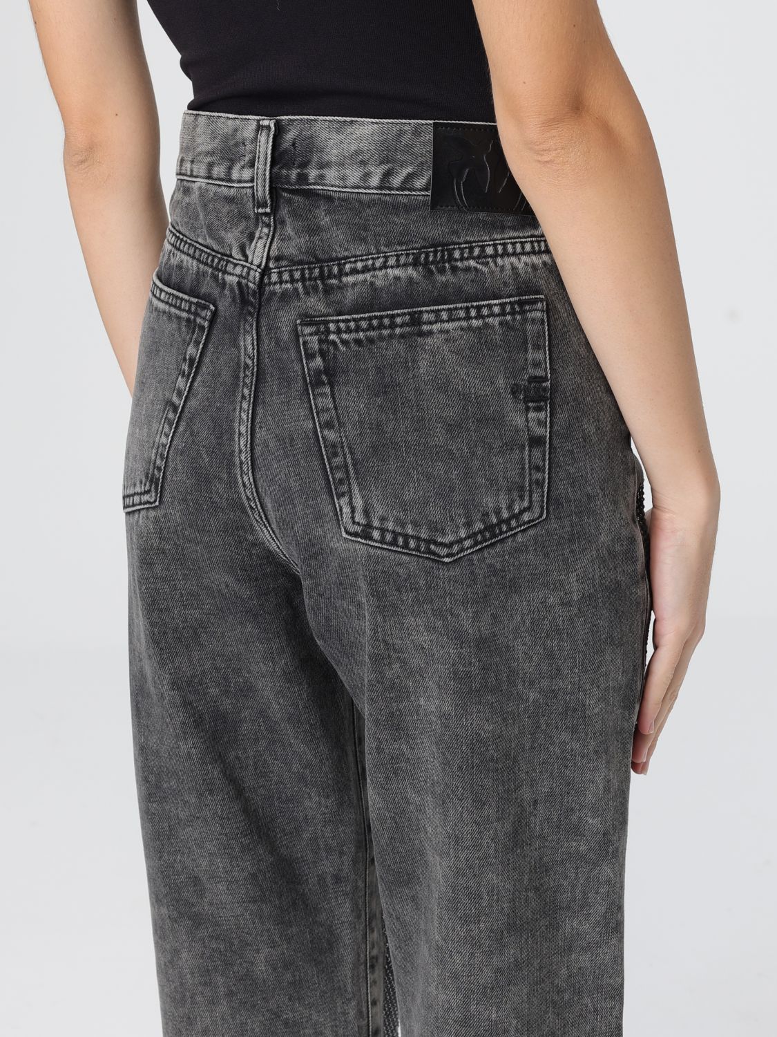 Pinko Jeans Woman Grey