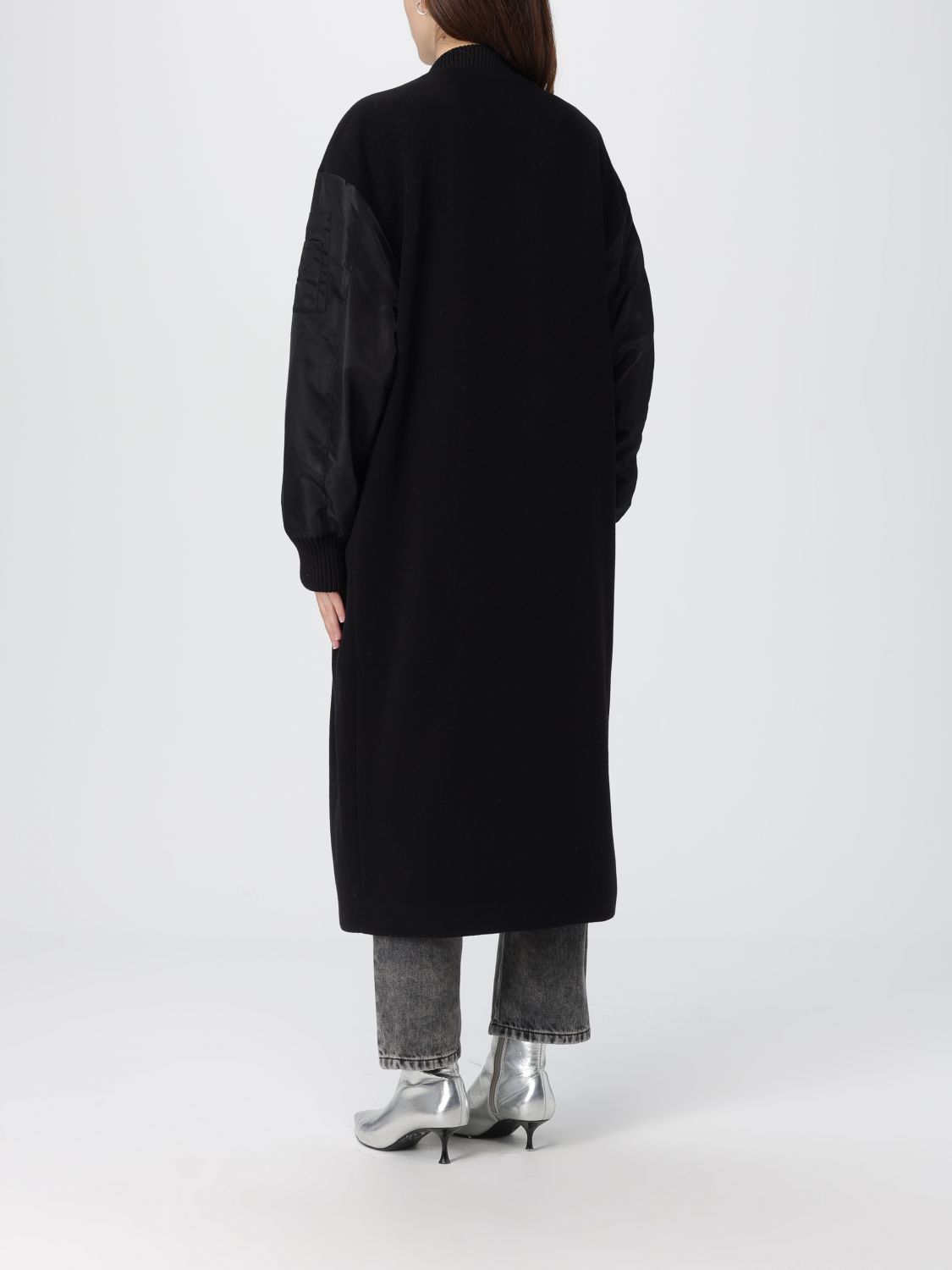 Pinko Coat Woman Black