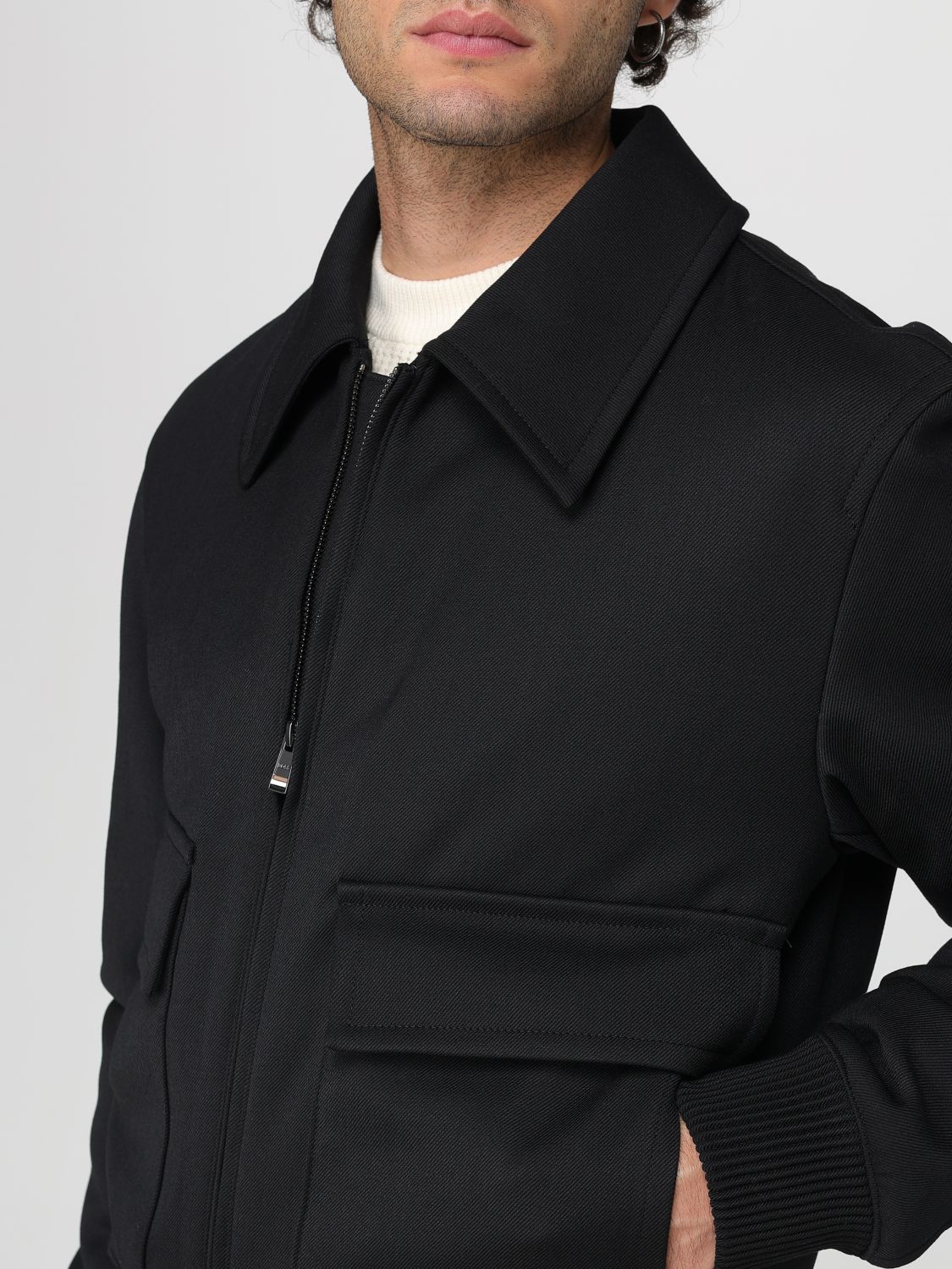 Boss Coat Men Black