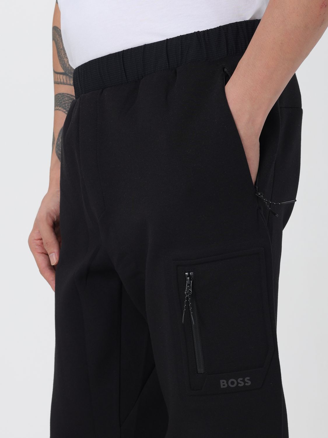 Boss Pants Men Black