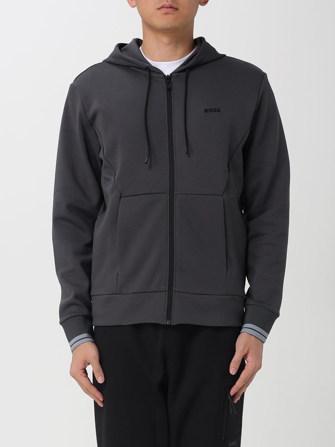 Boss Sweater Men Grey
