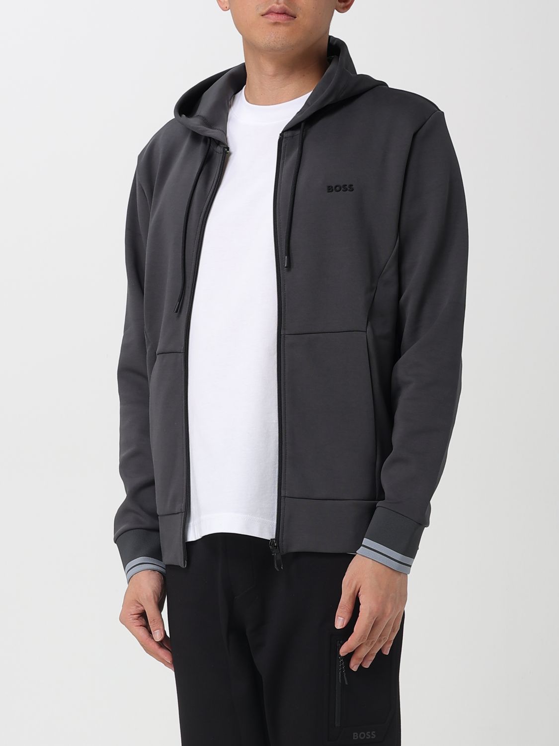Boss Sweater Men Grey