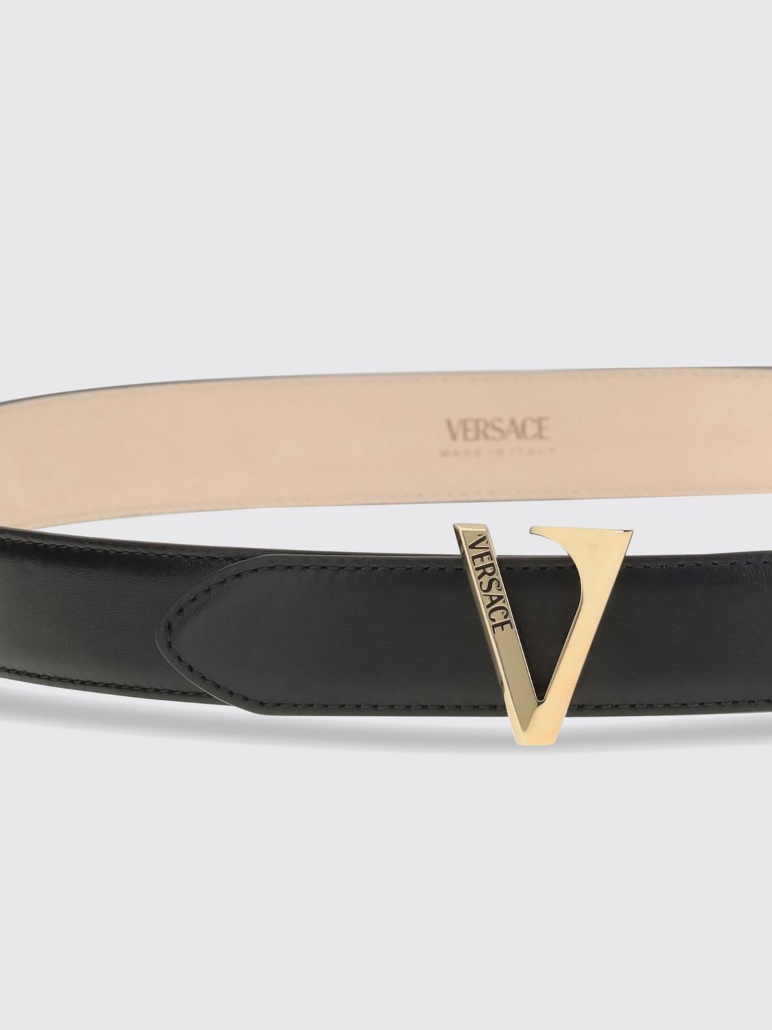 Versace Belt Woman Black