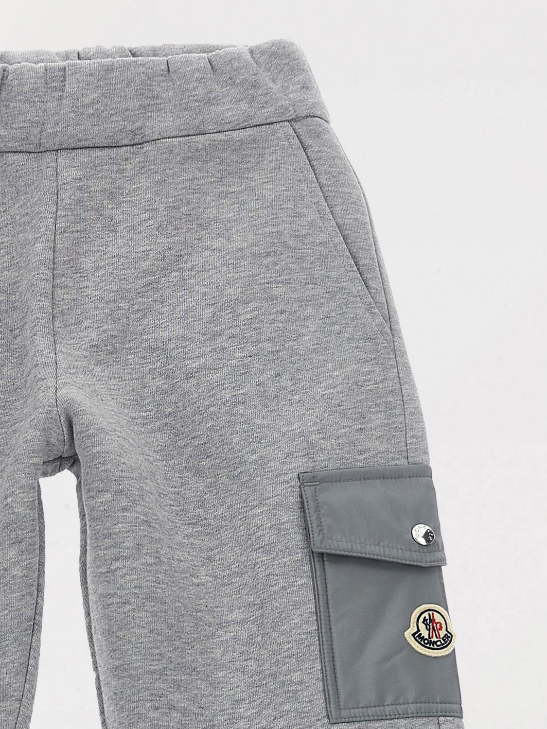 Moncler Pants Kids Grey