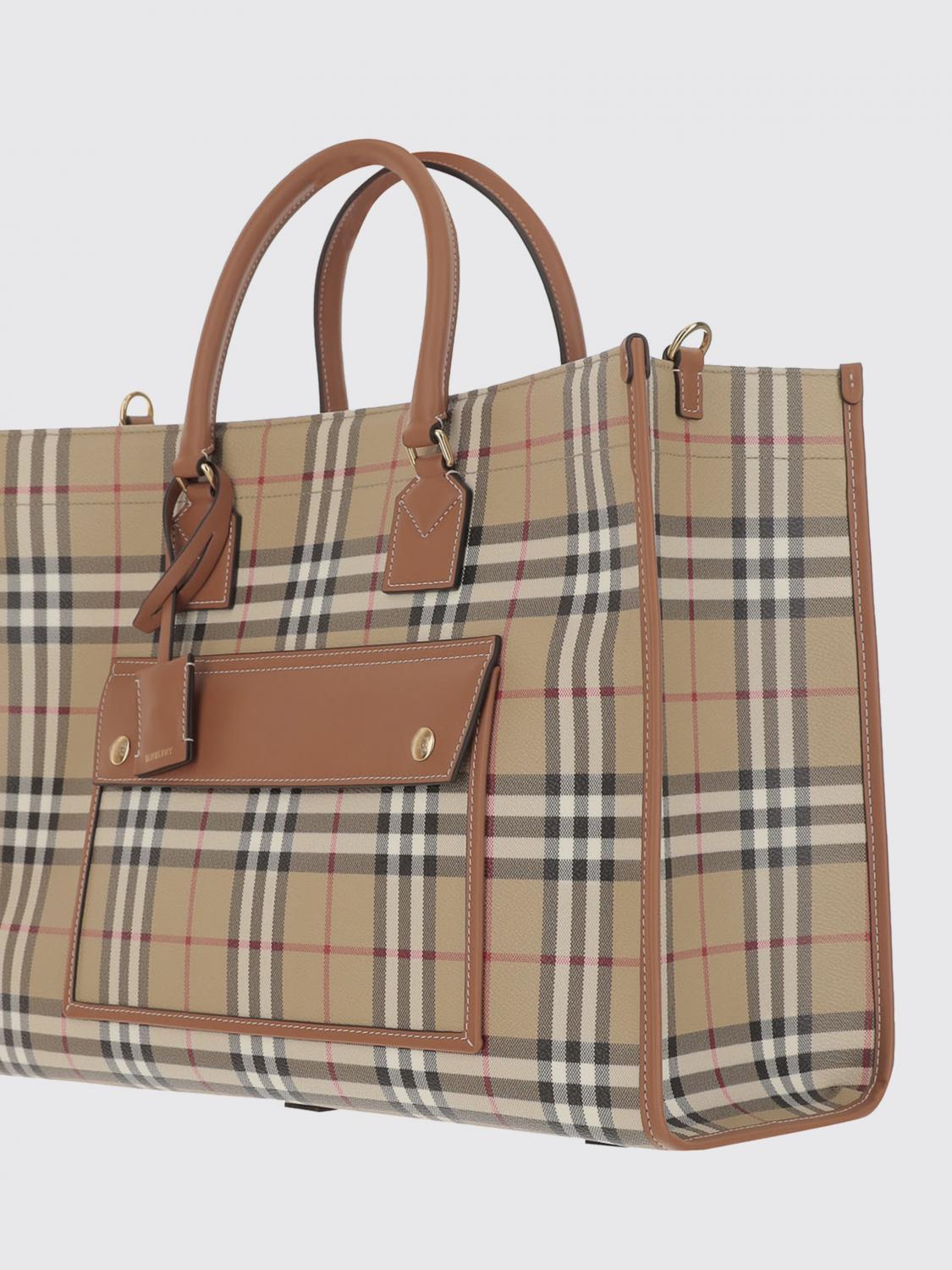 Burberry Handbag Woman Red