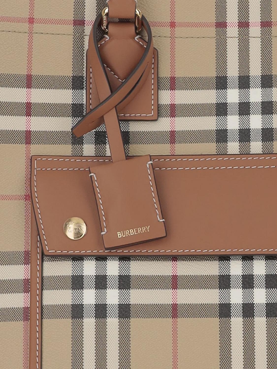 Burberry Handbag Woman Red