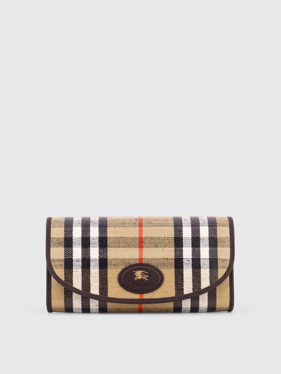 Burberry Wallet Woman Red