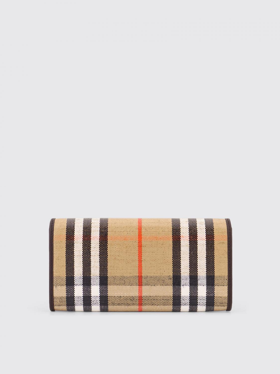 Burberry Wallet Woman Red