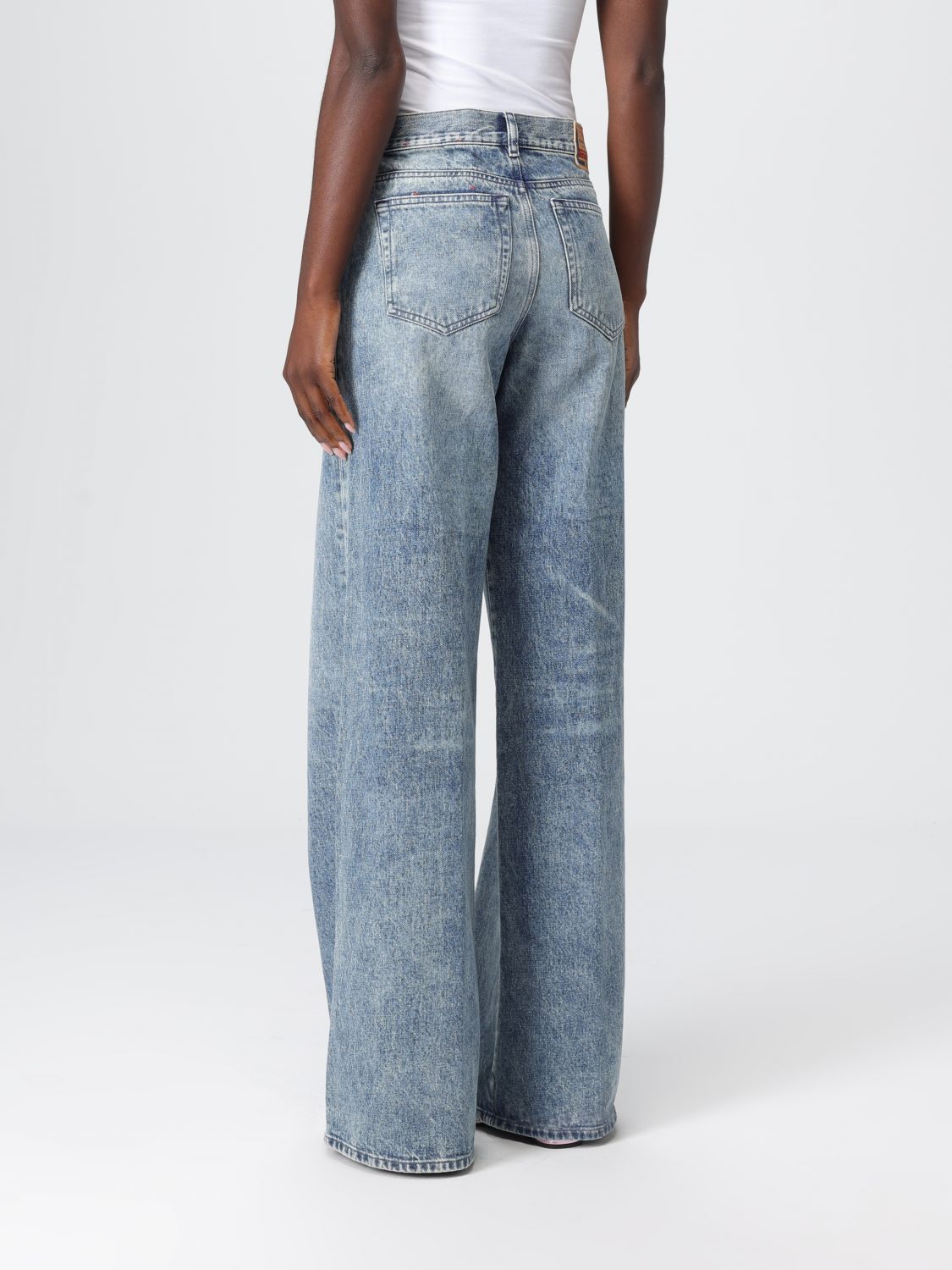 Diesel Pants Woman Black