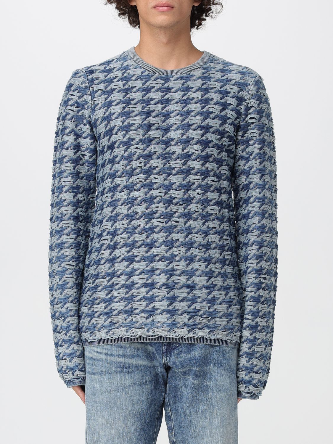 Diesel Sweater Men Blue
