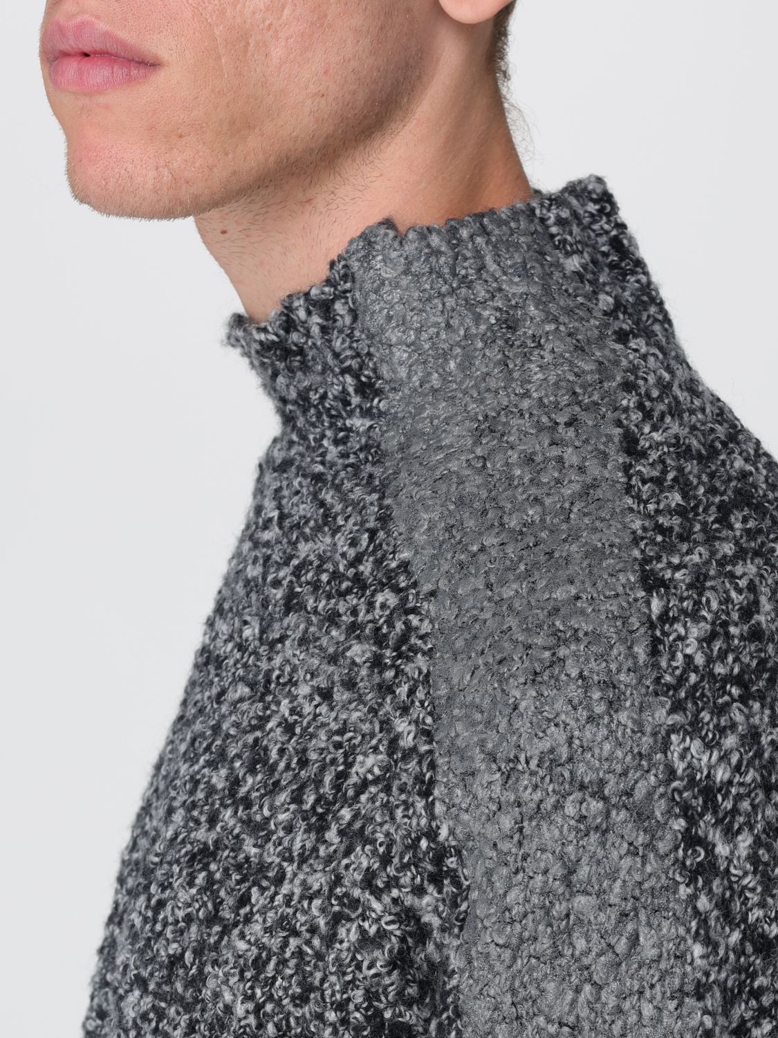 Diesel Sweater Men Grey