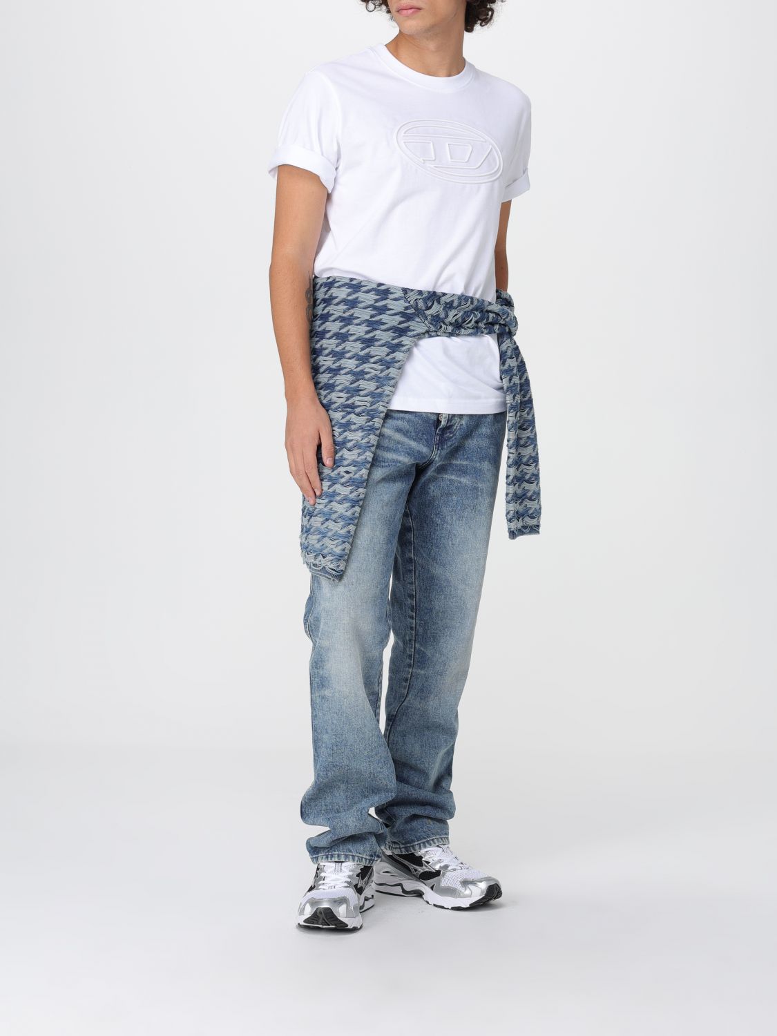 Diesel Pants Men Blue