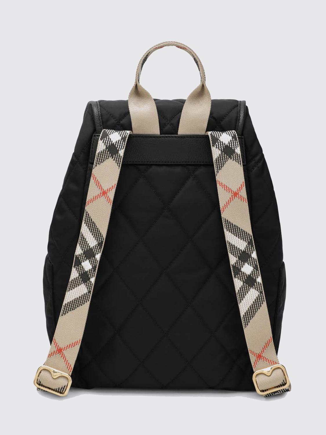 Burberry Backpack Woman Black