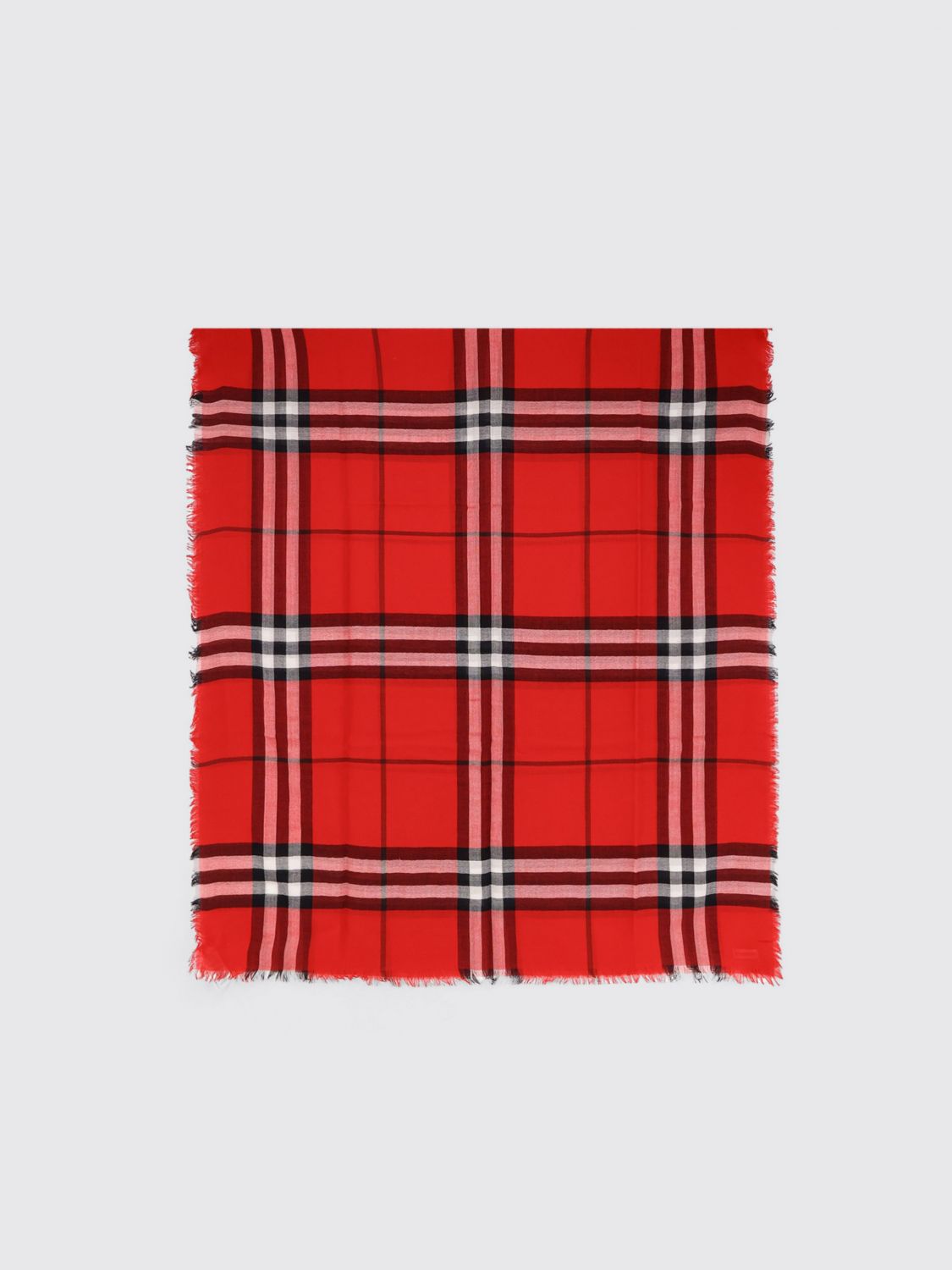 Burberry Scarf Woman Red